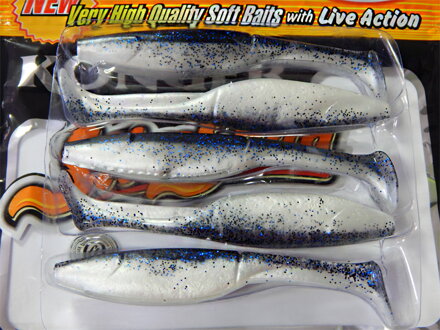 332002005 Konger Slim Shad 10cm 5ks/bal