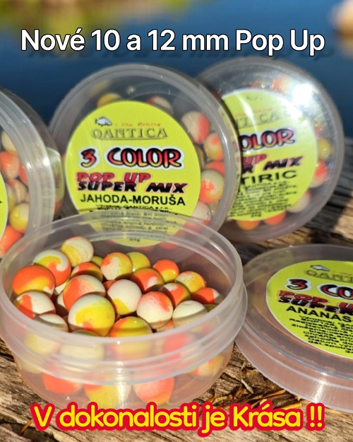 POP UP BOILIES QANTICA – MULTICOLOR 10 -12 mm