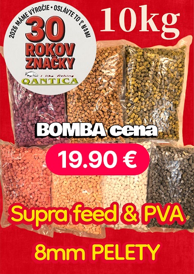 Qantica supra feed pelety 8mm 10K kg