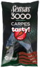 Krmivo 3000 Carp Tasty Spicy (kapor korenie Robin Red) 1kg