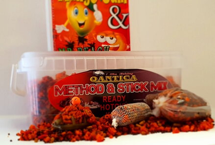METHOD FEEDER & STICK MIX + 5-8 mm pop up MANGO PEACH