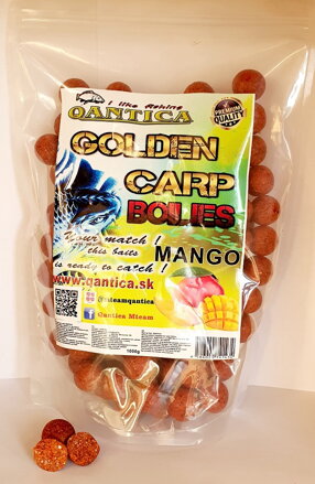 GOLDEN CARP BOILIES PRO MANGO 1kg