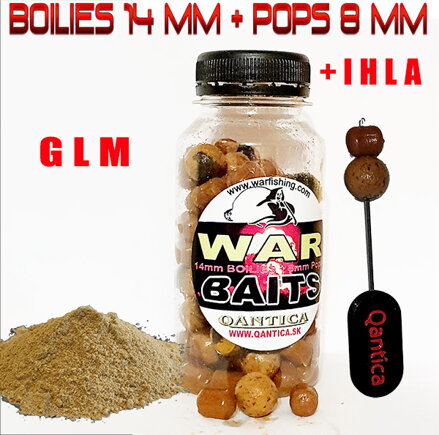War baits Boilies 14mm + Pops 8mm GLM