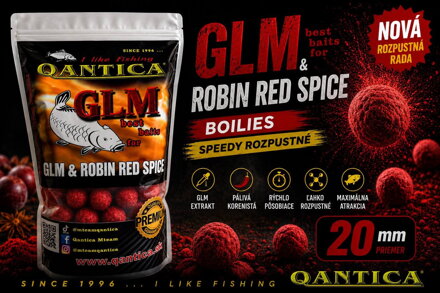 Rozpustné BOILIES Q1 ROBIN RED GLM MUŠĽA 1kg