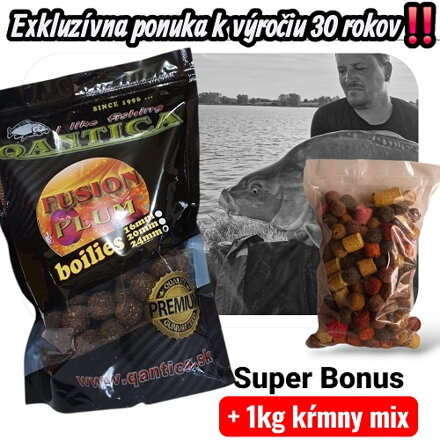 BOILIES FUSION KORENENÁ SLIVKA LONG TIME 20mm 1kg