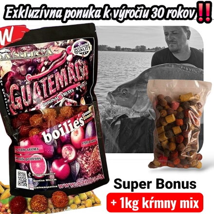 Qantica boilies Guatemala 20mm