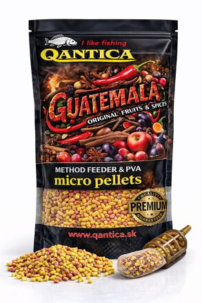 Qantica Method Micro Pelety 2mm 1kg Guatemala