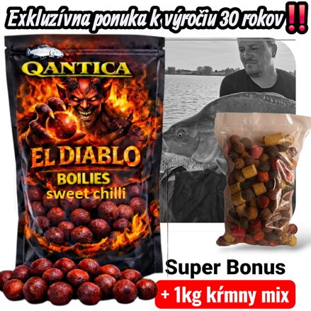 BOILIES EL DIABLO CHILLI LONG TIME 20mm 1kg