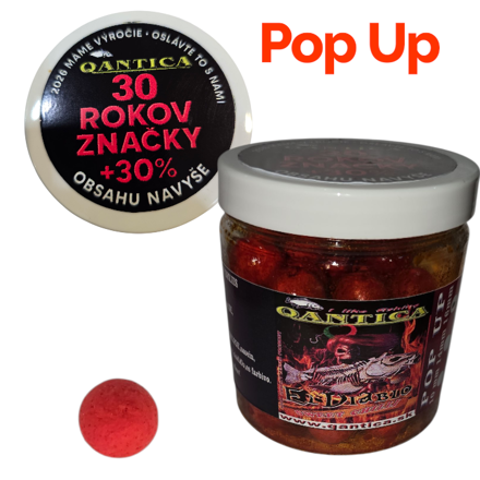 Q Bolies 50g Fluo Pop Up 16mm El Diablo- Sweet Chilli