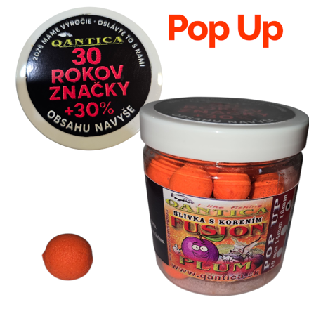 Q Bolies 50g Fluo Pop Up 10mm Fusion - Slivka