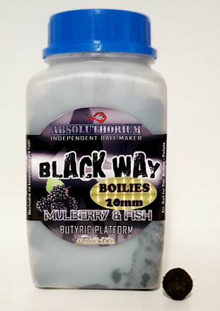 Kŕmne bolies 5kg + Absoluthorium BOILIES 1 KG Black Way