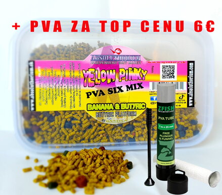 Absoluthorium PVA SIX MIX yelow pinky + PVA 7m