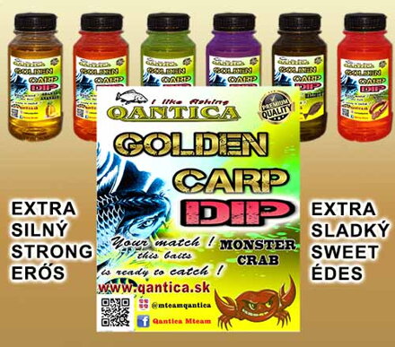 GOLDEN CARP DIP 150 ML MONSTER CRAB