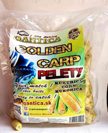 Golden Carp Flesh pelety 14mm 1kg cesnak