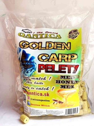 Golden Carp Flesh pelety 14mm 1kg Med