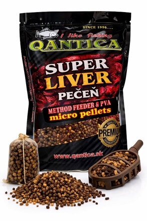 Q Method Micro Pelety 2mm 1kg Super Liver – Pečeň