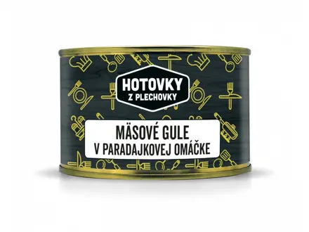 Mäsové gule v paradajkovej omáčke 400g