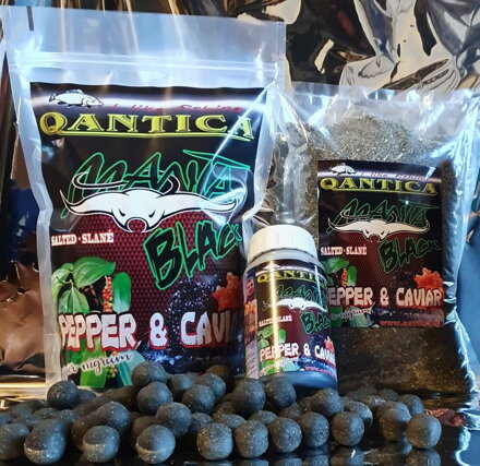 BOILIES MANTA BLACK KORENIE KAVIAR 20MM NEROZPUSTNÉ