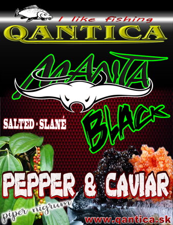 Q Method Feeder Pasta 1kg MANTA BLACK PEPPER CAVIAR