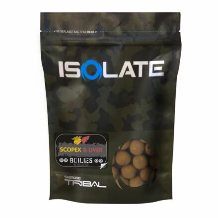 Shimano Bait Isolate Boillie Scopex Liver 20mm 1kg
