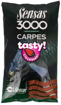 Krmivo 3000 Carp Tasty Strawberry (kapor jahoda) 1kg