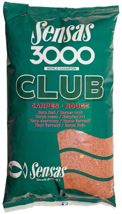 Krmivo 3000 Club Carpes Rouge (kapor červený) 1kg