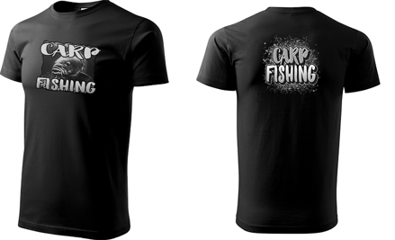 Qantica rybárske ai tricko cierne carp fishing