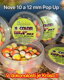 POP UP BOILIES QANTICA – MULTICOLOR 10 -12 mm