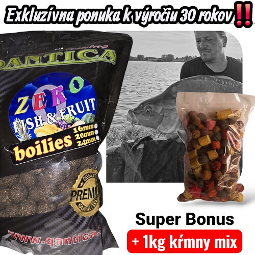 BOILIES  ZERO RYBA OVOCIE LONG TIME 16mm 1kg