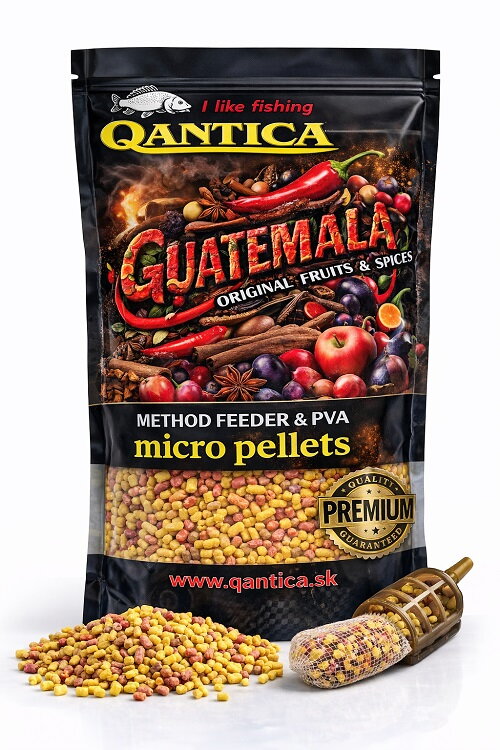 Qantica Method Micro Pelety 2mm 1kg Guatemala
