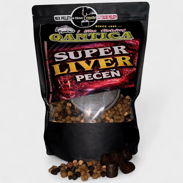 Qantica SUPER LIVER MIX PELIET + 22 mm CHYTACIE PELETY