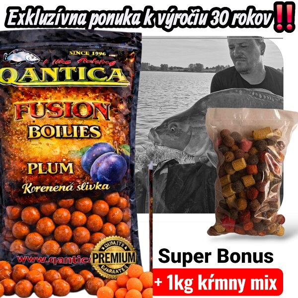 BOILIES FUSION KORENENÁ SLIVKA LONG TIME 16mm 1kg
