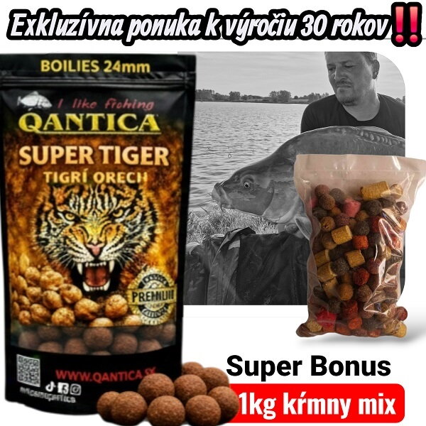 BOILIES SUPER TIGER TIGRÍ ORECH LONG TIME 20mm 1kg
