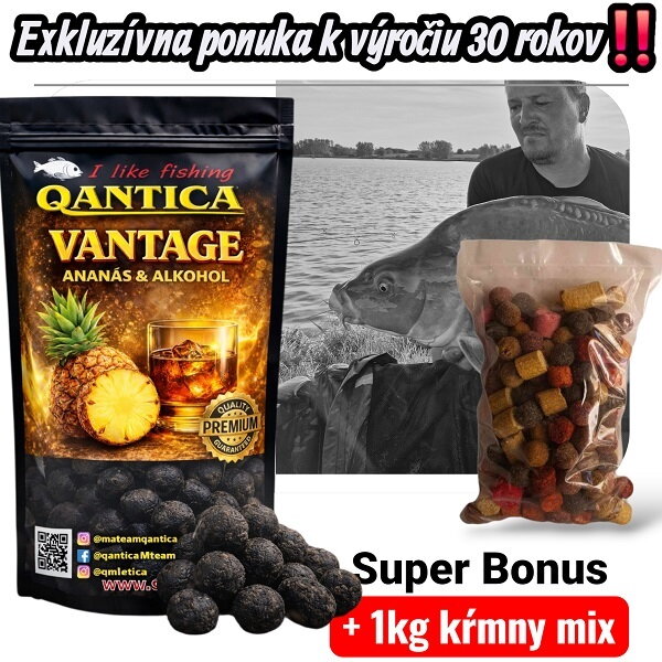 BOILIES VANTAGE ANANÁS LONG TIME  24mm 1kg