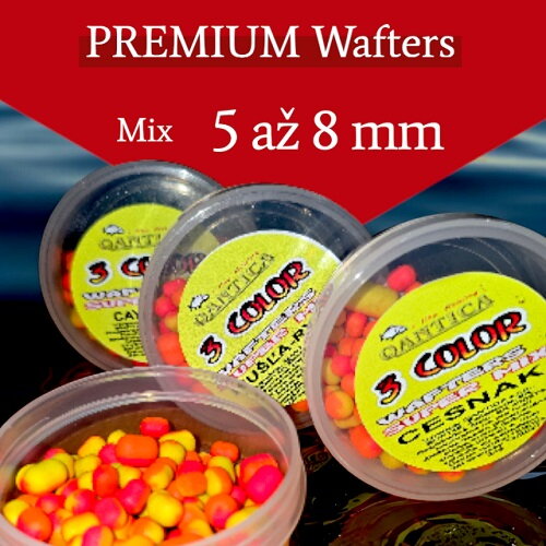 Qantica wafters 3 color 5-8 mm