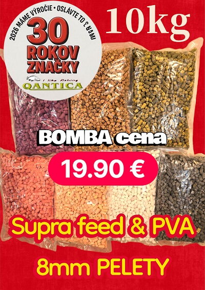 Qantica supra feed pelety 8mm 10K kg Qantica supra feed pelety 8mm 10K kg