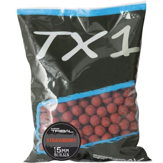 Shimano Bait Isolate Boillie jahoda 20mm 1kg Shimano Bait Isolate Boillie jahoda 20mm 1kg