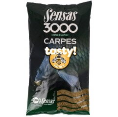 Krmivo 3000 Carp Tasty Honey (kapor med) 1kg