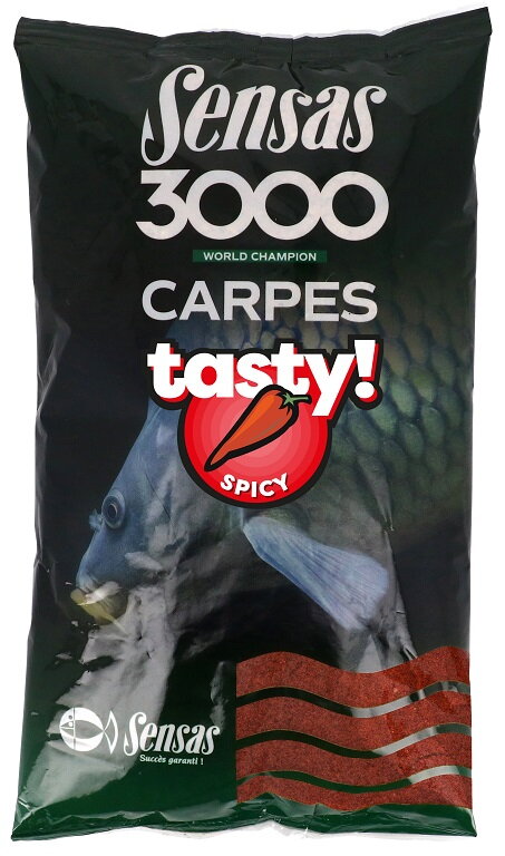 Krmivo 3000 Carp Tasty Spicy (kapor korenie Robin Red) 1kg Krmivo 3000 Carp Tasty Spicy (kapor korenie Robin Red) 1kg