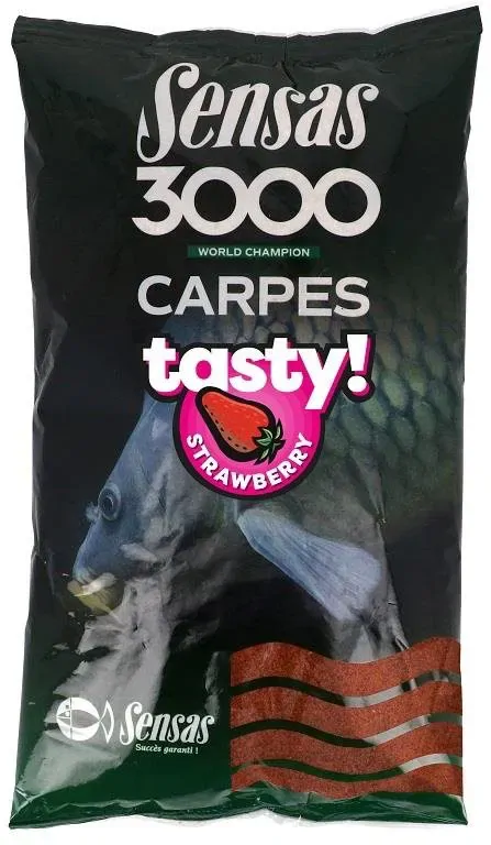 Krmivo 3000 Carp Tasty Strawberry (kapor jahoda) 1kg