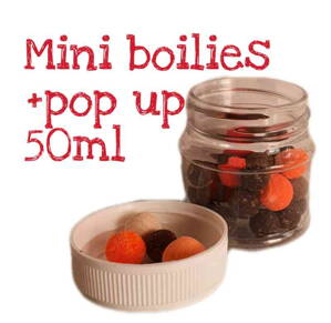 Mini boilies + pop up 50ml