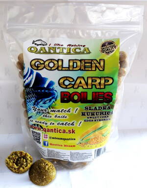 GOLDEN CARP BOILIES SLADKÁ KUKURICA 3kg