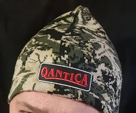 qantica zimná čiapka maskač zeleny