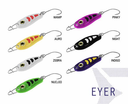Plandavka Delphin EYER - 1.5g WAMP Hook #8