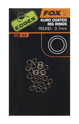 Fox EDGES™ Kuro Coated Rig Rings