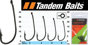 Kaprový háčik Stealth - LongShank D-Rig - 10ks