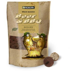 Kaprové boilies Radical Beer & BBQ Boilie 1kg