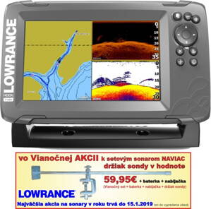 Sonar Lowrance HOOK2 - 7X GPS Chirp + DSI 120°