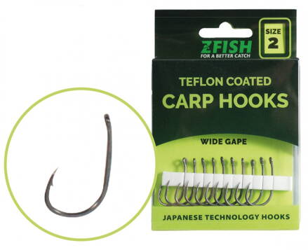 Zfish Teflonové Háčky Wide Gape