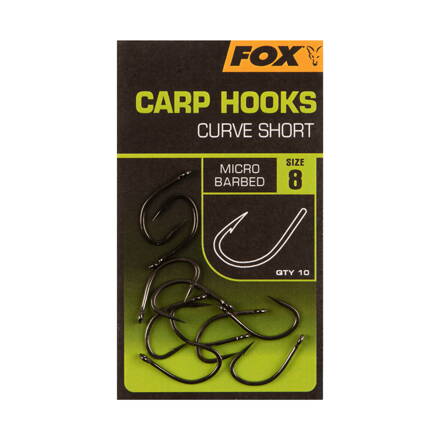 Fox Curve Shank Short Carp Hooks